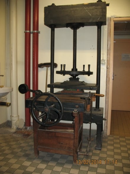 Lyon - bookbinder's press